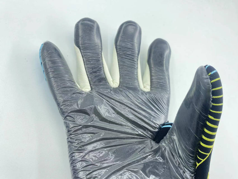 Luva de Goleiro Reusch Pure Contact Azul e Amarelo