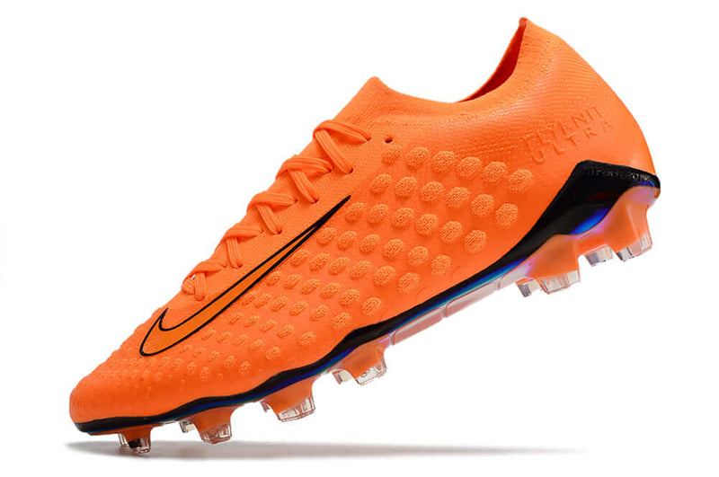 Chuteira Campo Nike Phantom Ultra Venom Elite FG Laranja