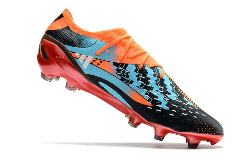 Chuteira Campo Adidas X SpeedPortal Messi.1 L10nel M35si FG Laranja e Preto