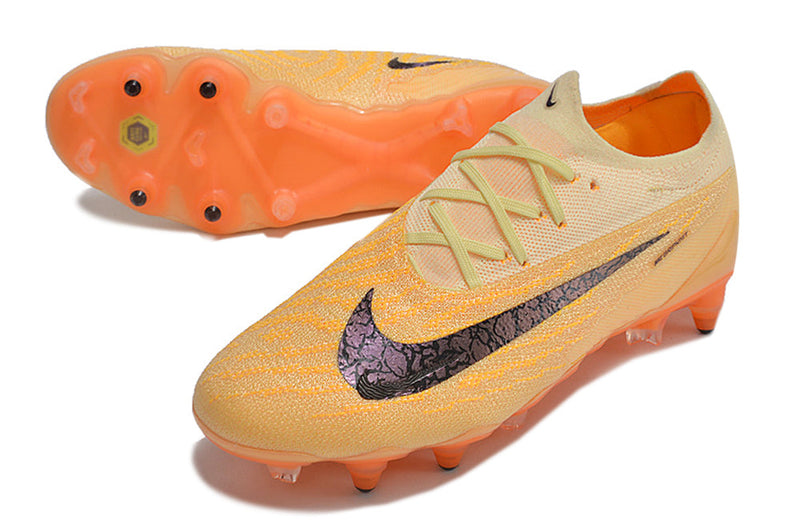 Chuteira Campo Nike Phantom GX Elite Ponta de Aluminio Laranja "Blaze Pack"