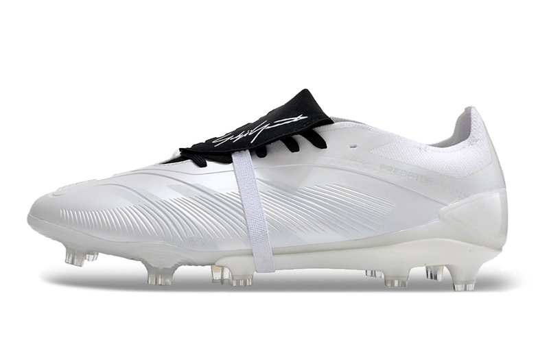 Chuteira Campo Adidas Predator FT 30 Elite FG Branca e Preta "Y3"