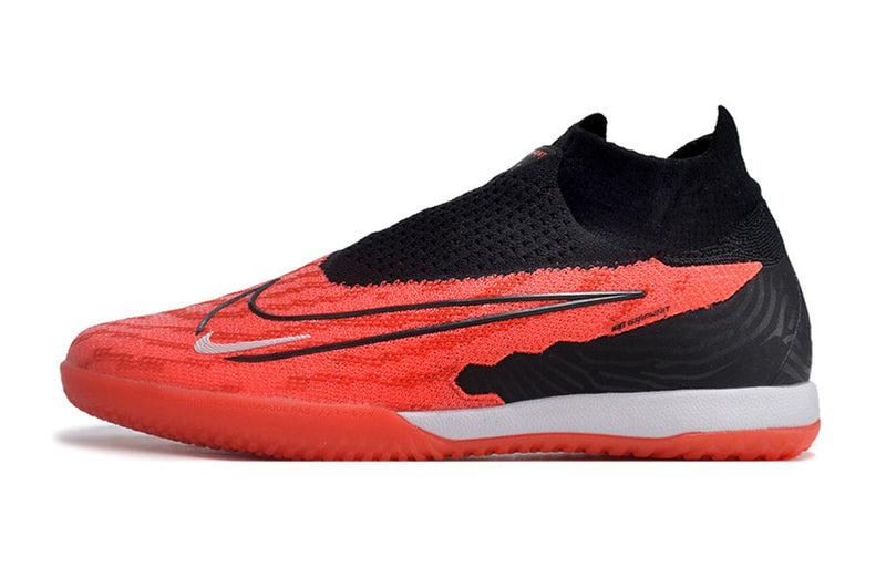 Chuteira Futsal Nike Phantom GX DF Elite IC Preta e Vermelha "Ready Pack"