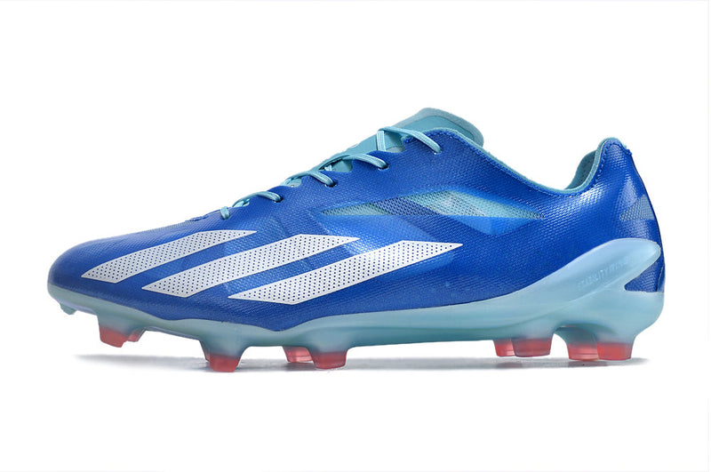 Chuteira Campo Adidas X CrazyFast+ FG Azul "Marine Rush Pack"