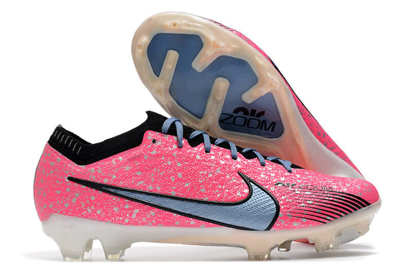 Chuteira Campo Nike Air Zoom Mercurial Vapor 15 Elite FG Rosa