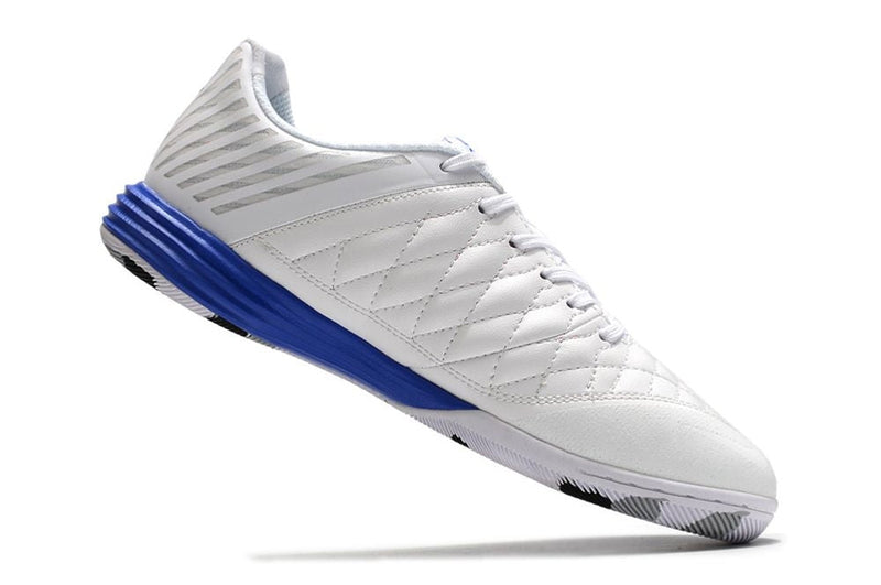 Chuteira Futsal Nike Lunar Gato II IC Branca e Azul