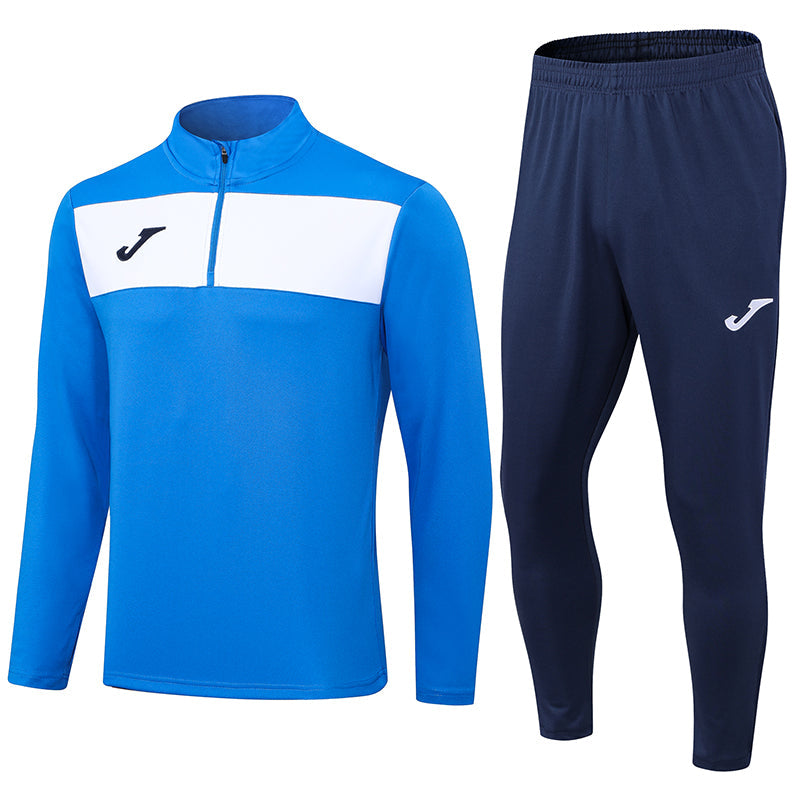 Conjunto de Frio Joma Training Azul e Branco