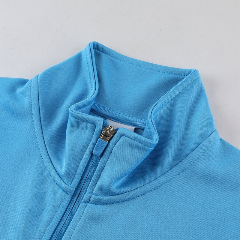 Conjunto de Frio Nike Sportswear Azul Claro e Preto