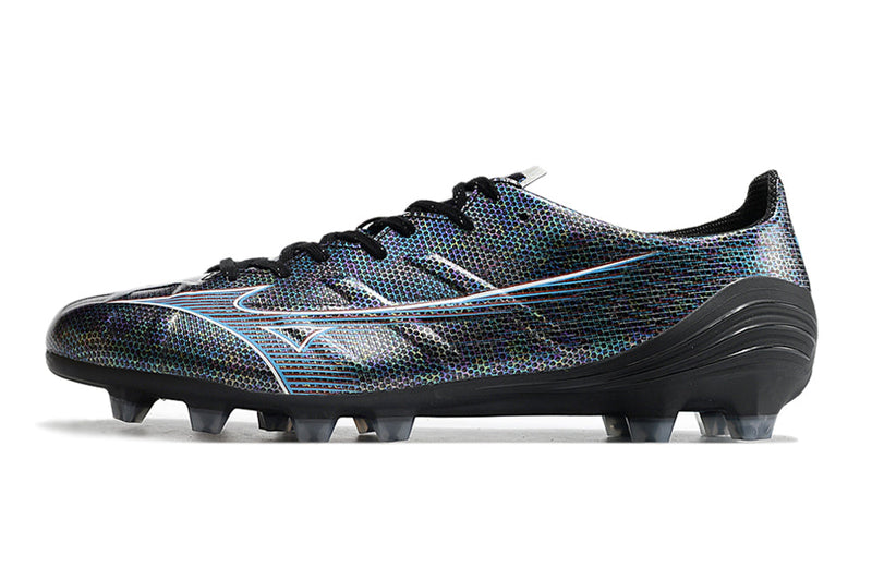 Chuteira Campo Mizuno Alpha FG Preta "Spring 2023"