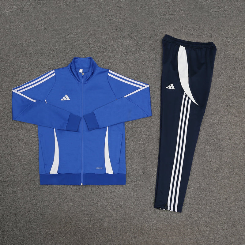 Conjunto de Frio Adidas Sportswear Azul e Preto