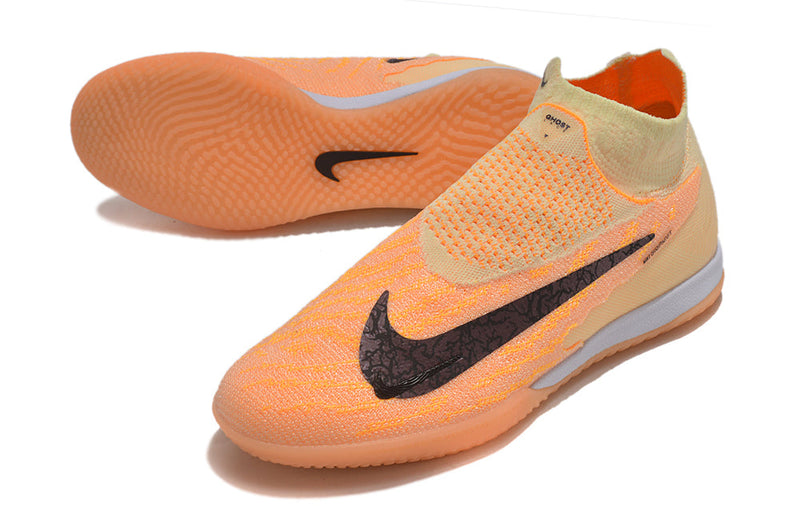 Chuteira Futsal Nike Phantom GX DF Elite IC Laranja "Fusion Pack"