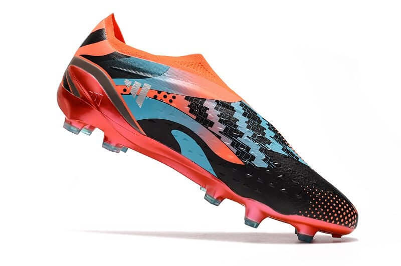 Chuteira Campo Adidas X SpeedPortal Messi+ L10nel M35si FG Laranja e Preto