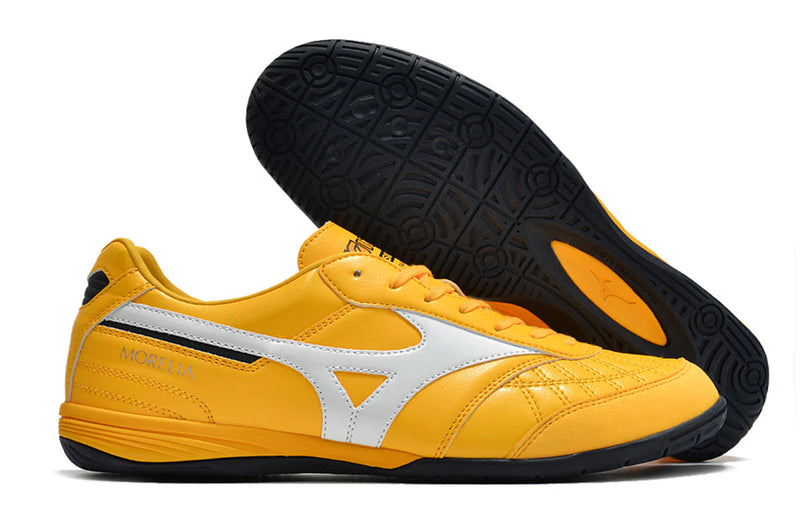 Chuteira Futsal Mizuno Morelia Sala IC Amarela