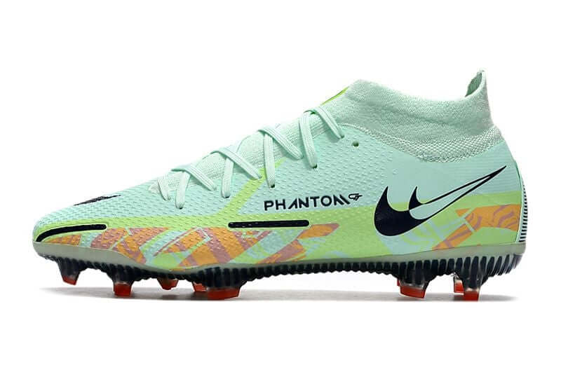 Chuteira Campo Nike Phantom GT2 DF Elite FG Verde "Bonded Pack"