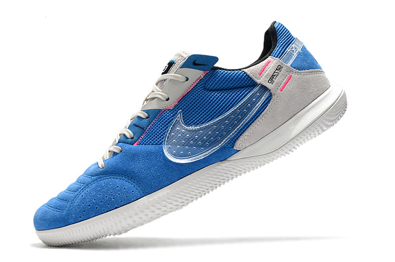 Chuteira Futsal Nike StreetGato IC Azul e Cinza