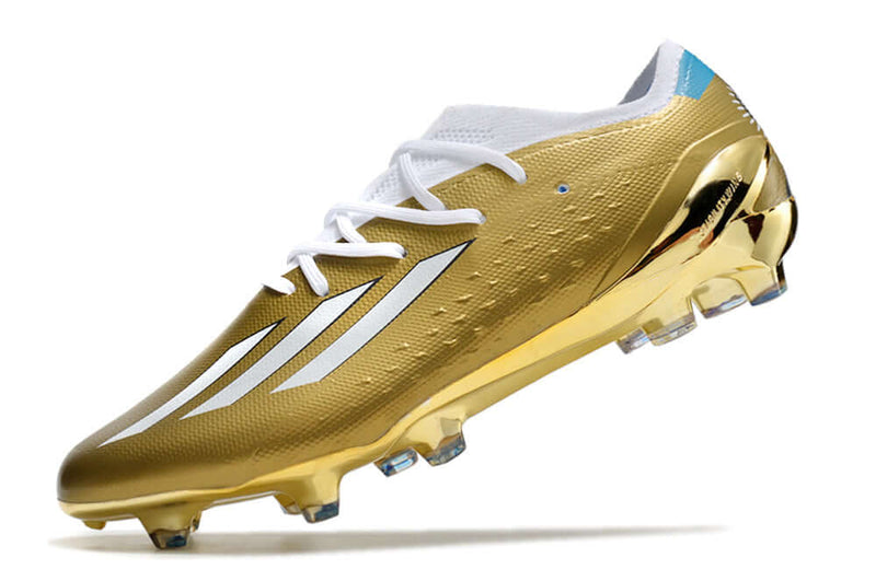 Chuteira Campo Adidas X Speedportal Messi.1 FG Dourada"Leyenda"