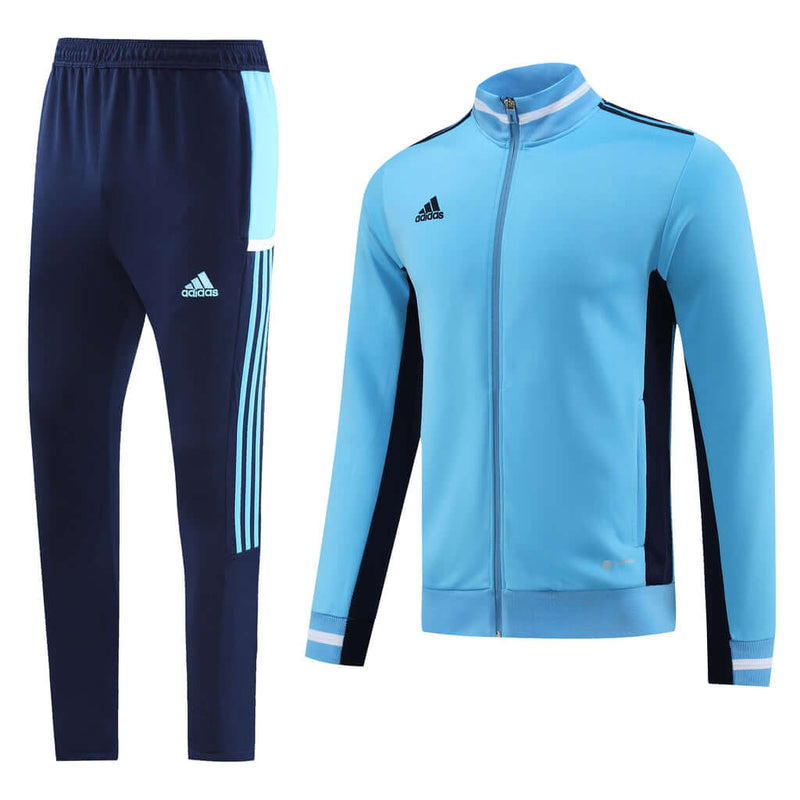 Conjunto de Frio Adidas Sportswear Azul Claro