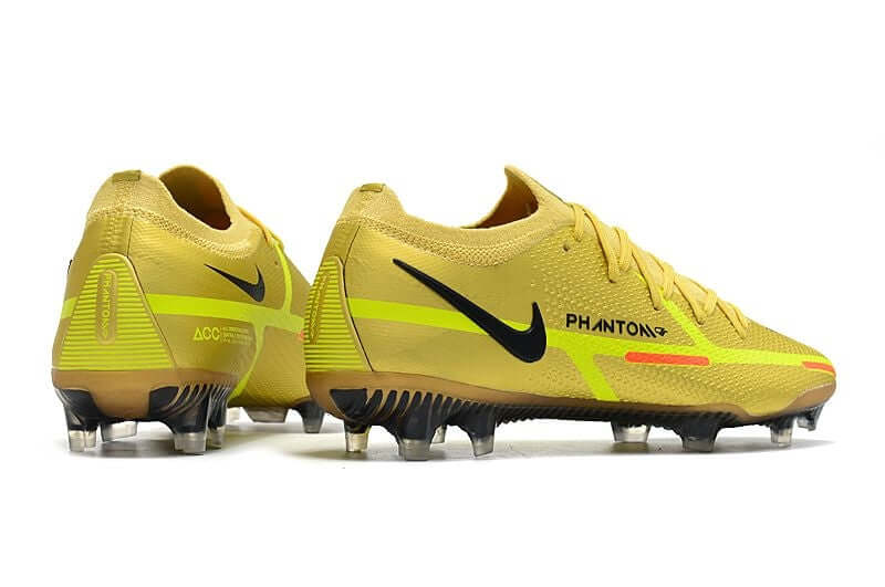 Chuteira Campo Nike Phantom GT2 Elite FG Dourada