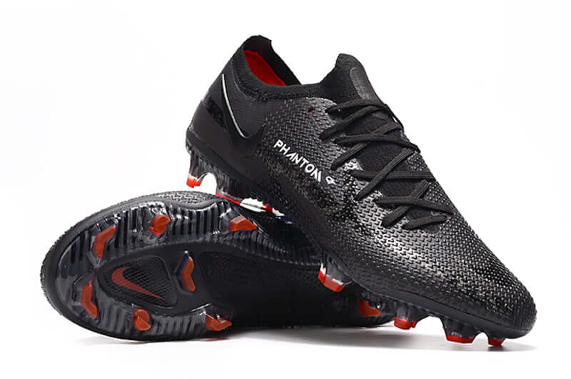 Chuteira Campo Nike Phantom GT2 DF Elite FG Preta "Shadow Pack"