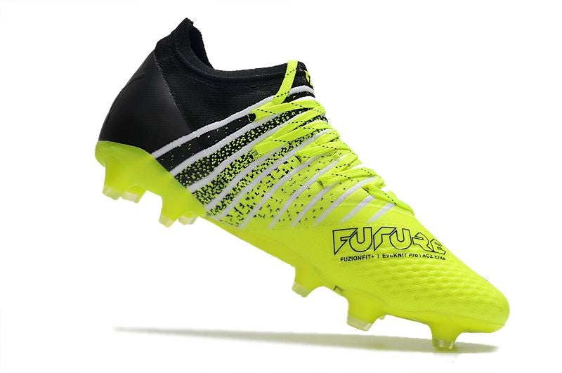 Chuteira Campo Puma Future Z 1.3 FG Verde e Preto