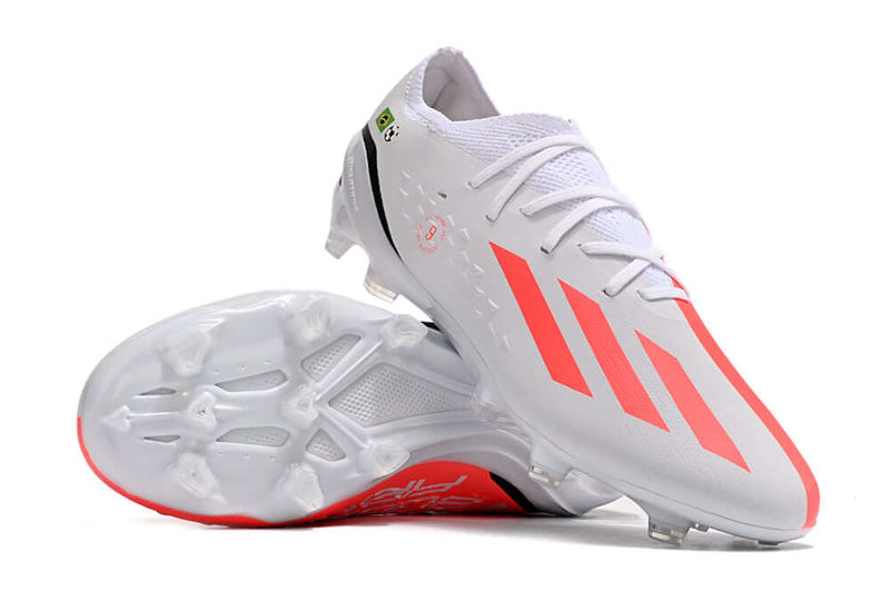 Chuteira Campo Adidas X Speedportal.1 FG Branca "Bobby Firmino"