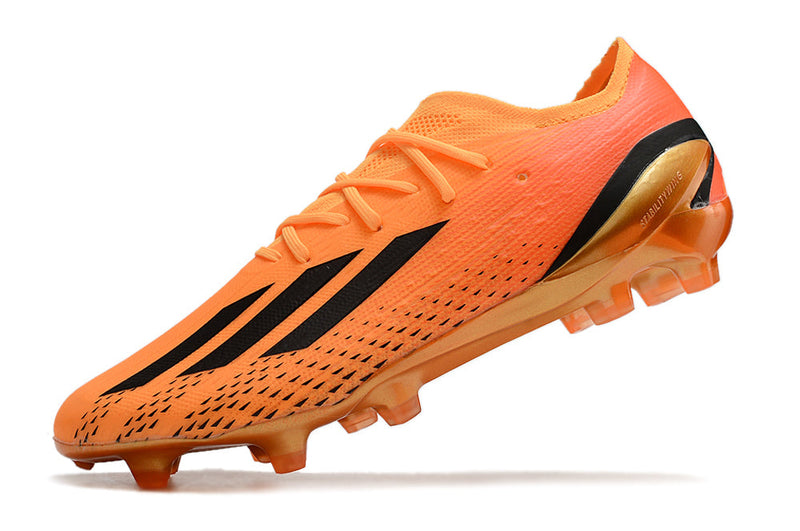 Chuteira Campo Adidas X Speedportal.1 FG Laranja "Heatspawn Pack"