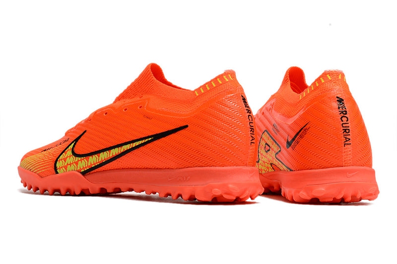 Chuteira Society Nike Air Zoom Mercurial Vapor 15 Elite TF Laranja