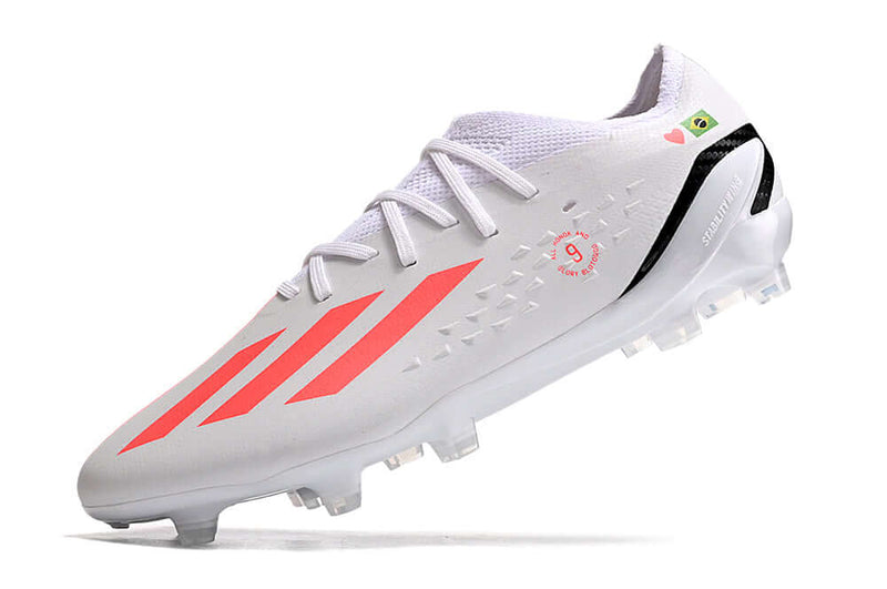 Chuteira Campo Adidas X Speedportal.1 FG Branca "Bobby Firmino"