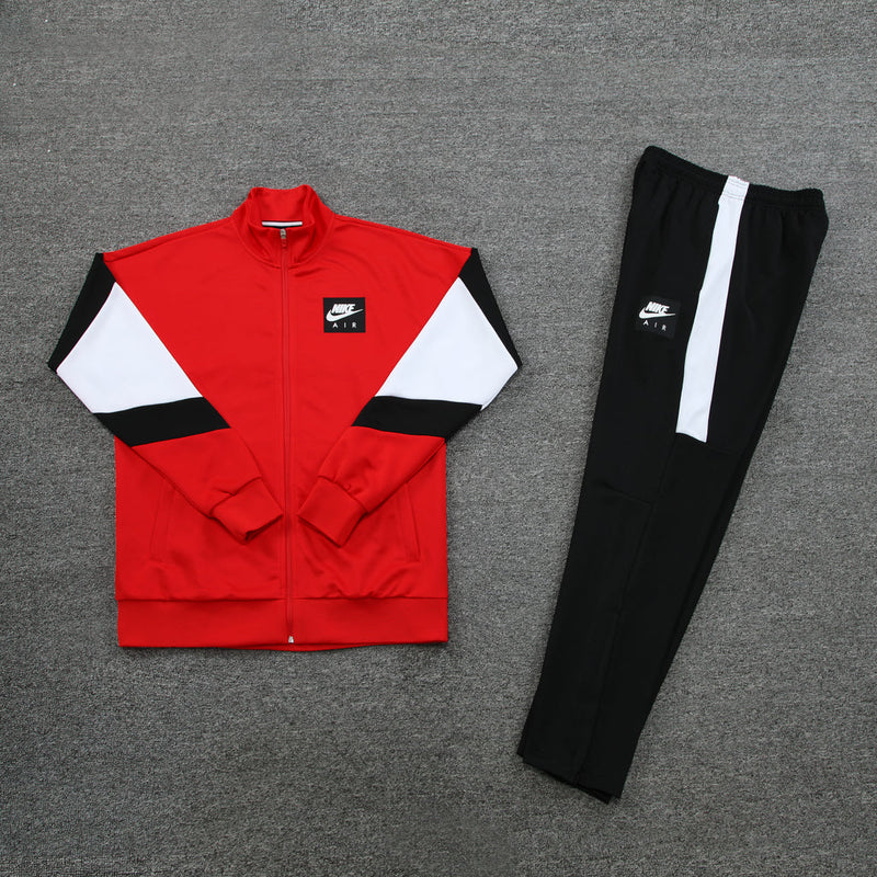 Conjunto de Frio Nike Sportswear Vermelho e Preto