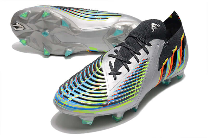 Chuteira Campo Adidas Predator Edge.1 FG Prata "Beyond Fast UCL Pack"