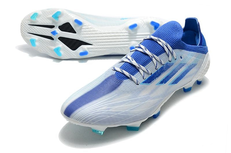 Chuteira Campo Adidas X SpeedFlow.1 FG Azul "Diamond Edge Pack"