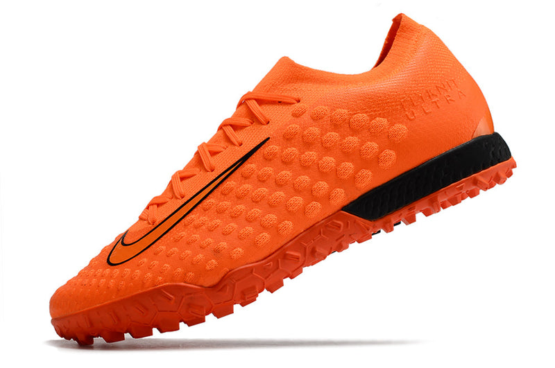 Chuteira Society Nike Phantom Ultra Venom TF Laranja