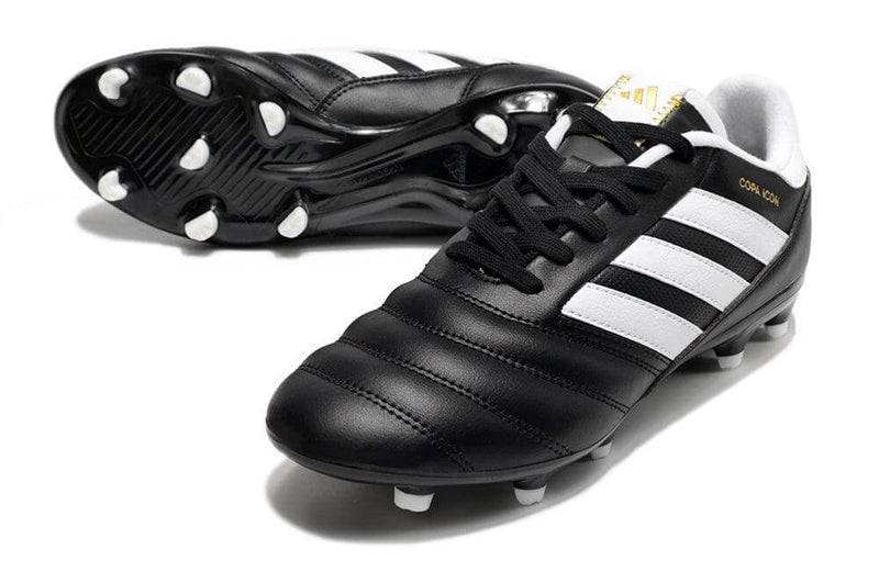 Chuteira Campo Adidas Copa Icon FG Preto e Branco