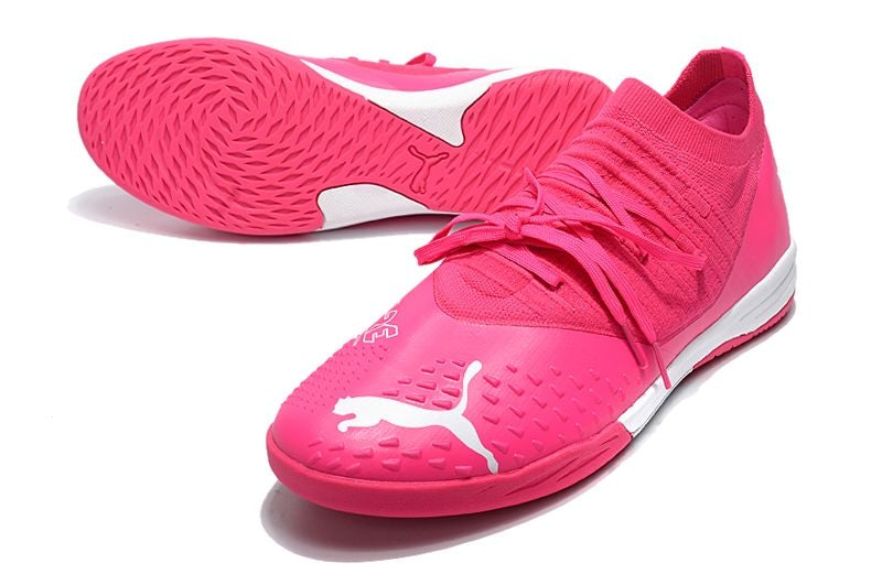 Chuteira Futsal Puma Future Z 1.3 IC Rosa