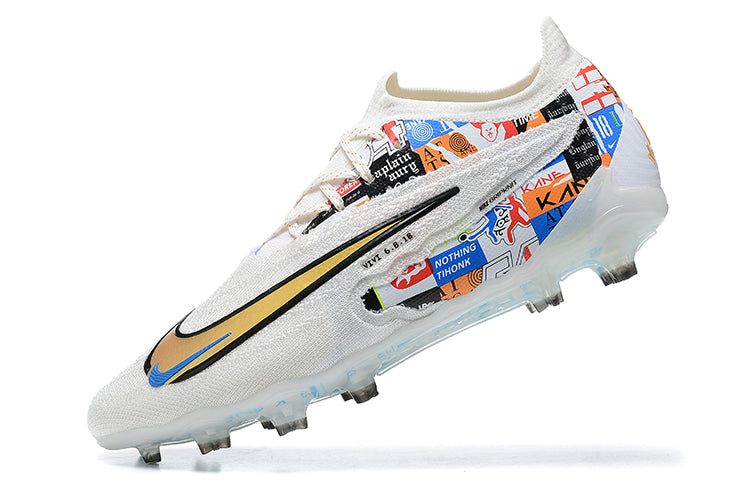 Chuteira Campo Nike Phantom GX Elite FG Branca "Harry Kane"