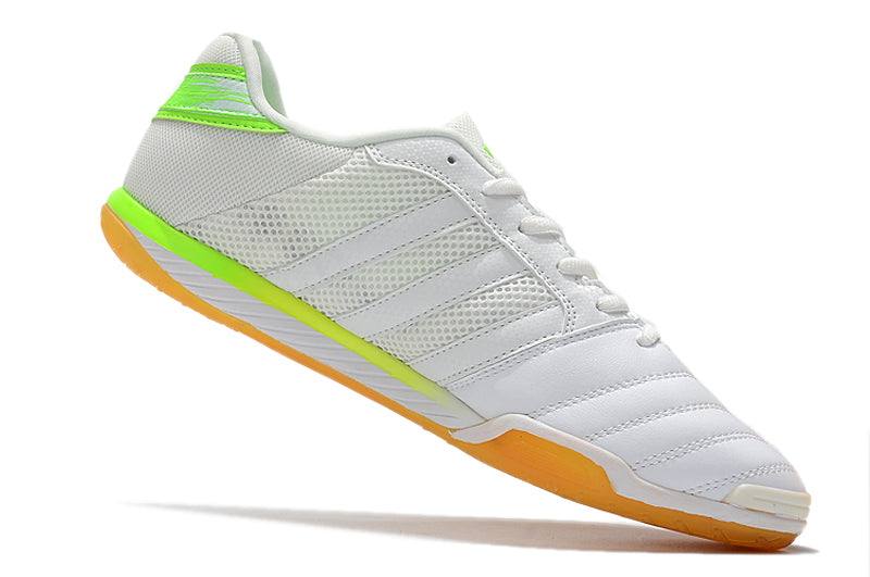 Chuteira Futsal Adidas Top Sala IC Branca e Verde