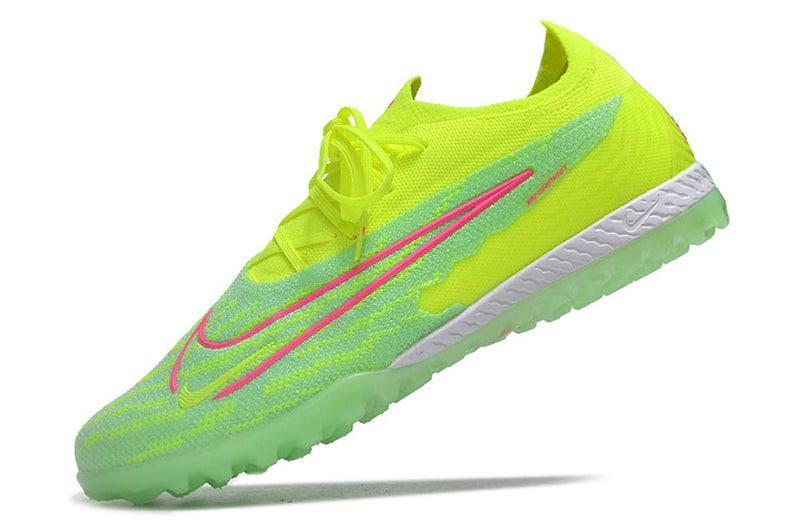 Chuteira Society Nike Phantom GX Elite TF Verde