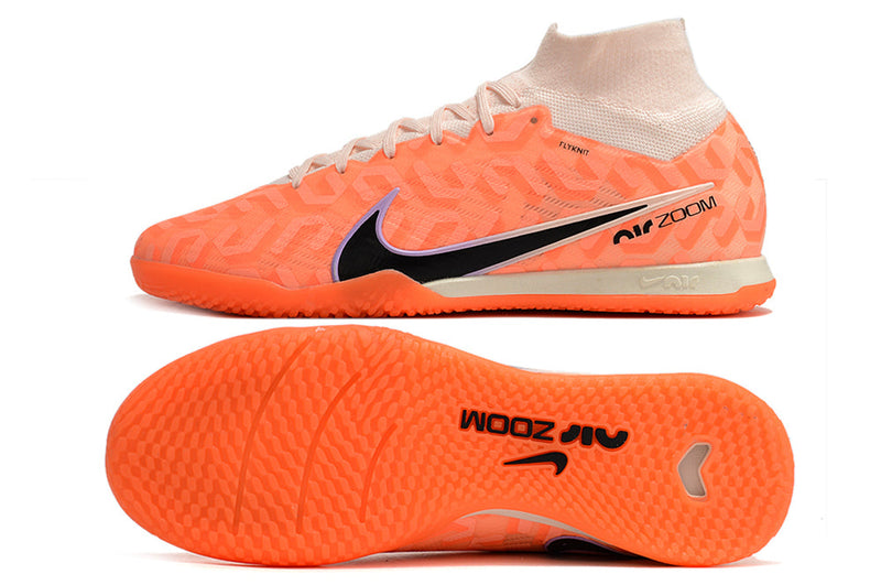 Chuteira Futsal Nike Air Zoom Mercurial Superfly 9 Elite IC Laranja "United Pack"