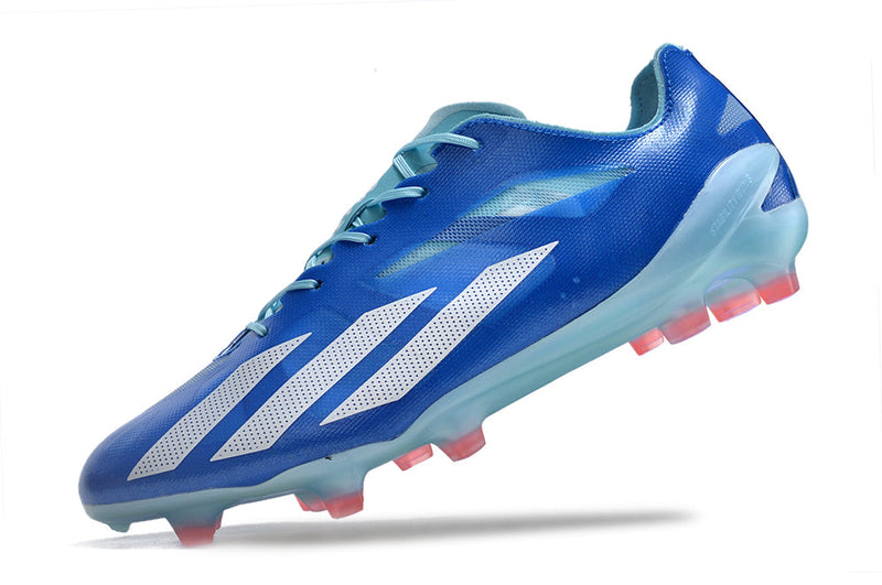 Chuteira Campo Adidas X CrazyFast+ FG Azul "Marine Rush Pack"