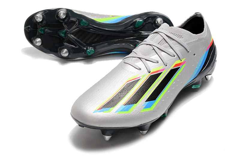 Chuteira Campo Adidas X Speedportal.1 Ponta de Aluminio Prata "Beyond Fast Pack"