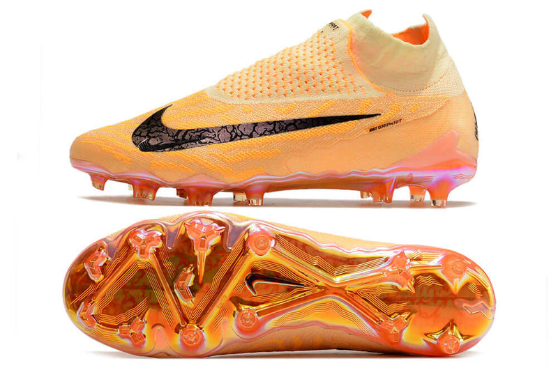 Chuteira Campo Nike Phantom GX DF Elite FG Laranja "Blaze"