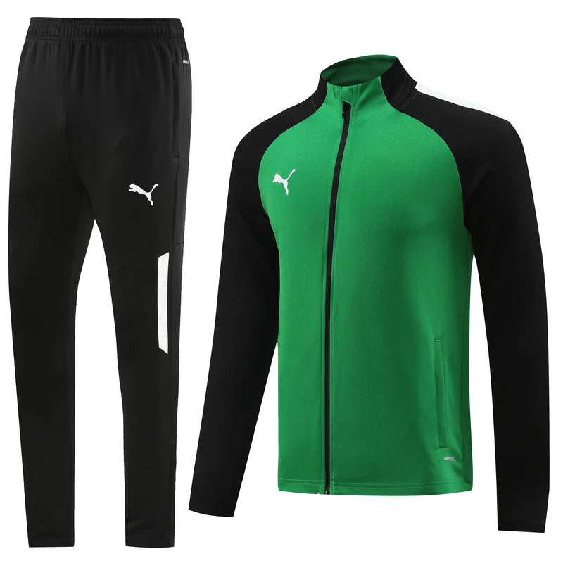 Conjunto de Frio Puma Sportswear Verde e Preto