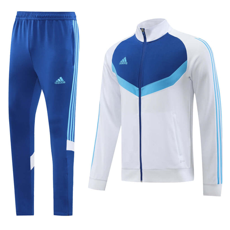 Conjunto de Frio Adidas Sportswear Branco e Azul