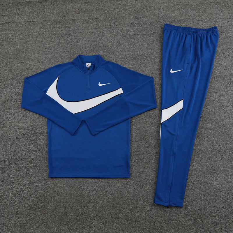 Conjunto de Frio Nike Training Azul e Branco