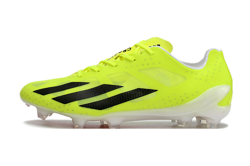 Chuteira Campo Adidas X Crazyfast+ FG Verde "Solar Energy"