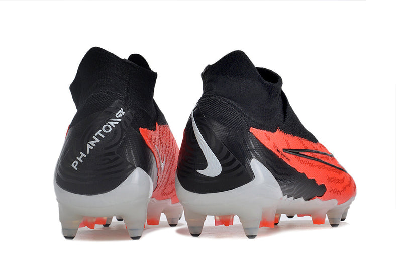 Chuteira Campo Nike Phantom GX DF Elite Ponta de Aluminio Preta e Vermelha "Ready Pack"