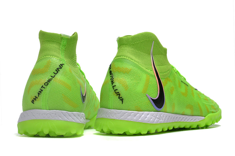 Chuteira Society Nike Phantom Luna Elite TF Verde