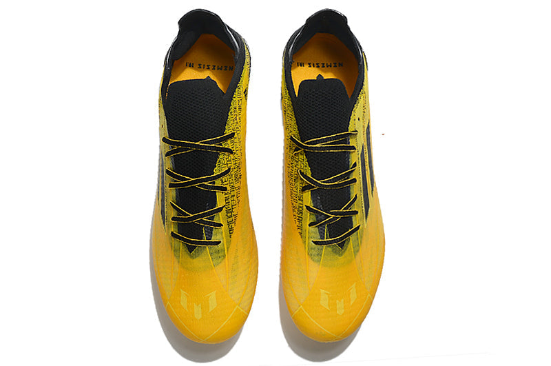 Chuteira Campo Adidas X Speedflow Messi.1 FG Amarela e Preto