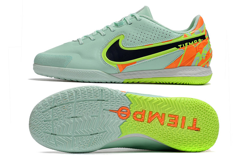 Chuteira Futsal Nike Tiempo Legend 9 Elite IC Verde "Bonded Pack"