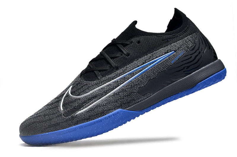 Chuteira Futsal Nike Phantom GX Elite IC Preta e Azul "Shadow Pack"