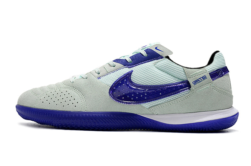 Chuteira Futsal Nike StreetGato IC Cinza e Azul